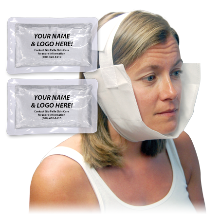 Picture of Personalized 4" x 6" Chin Gel Packs 
