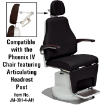 Picture of Quick Change Headrest Coupling for Phoenix IV Chair featuring Articulating Headrest