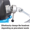 Picture of Quick Change Headrest Coupling for Phoenix IV Chair featuring Articulating Headrest