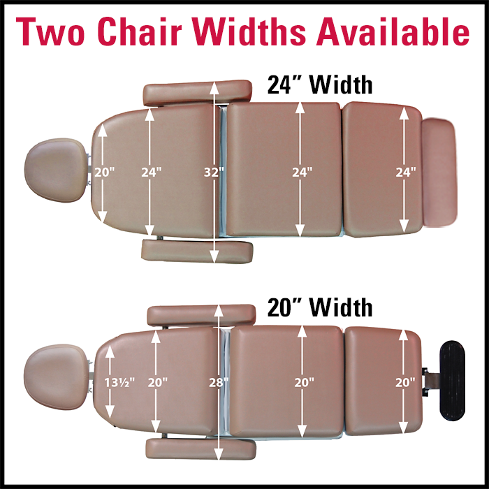 36 Series Exam & Aesthetic Procedure Chair. Gio Pelle Skincare